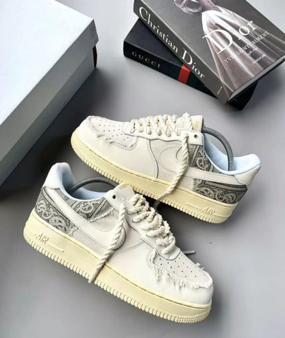 NIKE AIRFORCE BIG BANG WHITE GREY