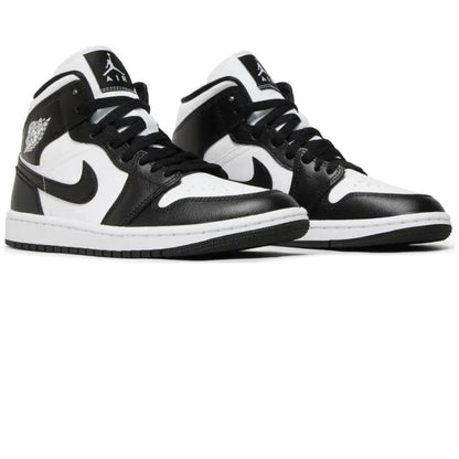AIR JORDANN 1 MID PANDA - BLACK/WHITE