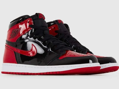NIKE AIR JORDANN 1 HIGH OG " PATENT BRED