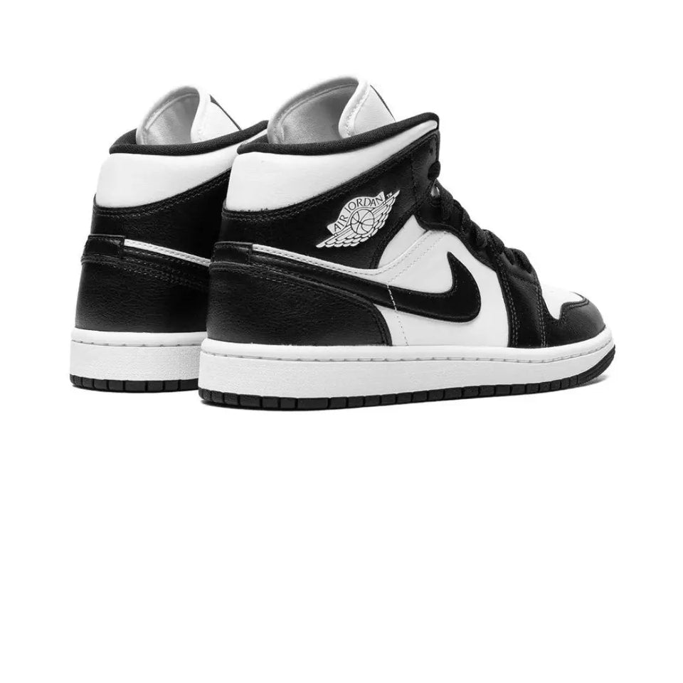 AIR JORDANN 1 MID PANDA - BLACK/WHITE