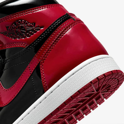 NIKE AIR JORDANN 1 HIGH OG " PATENT BRED