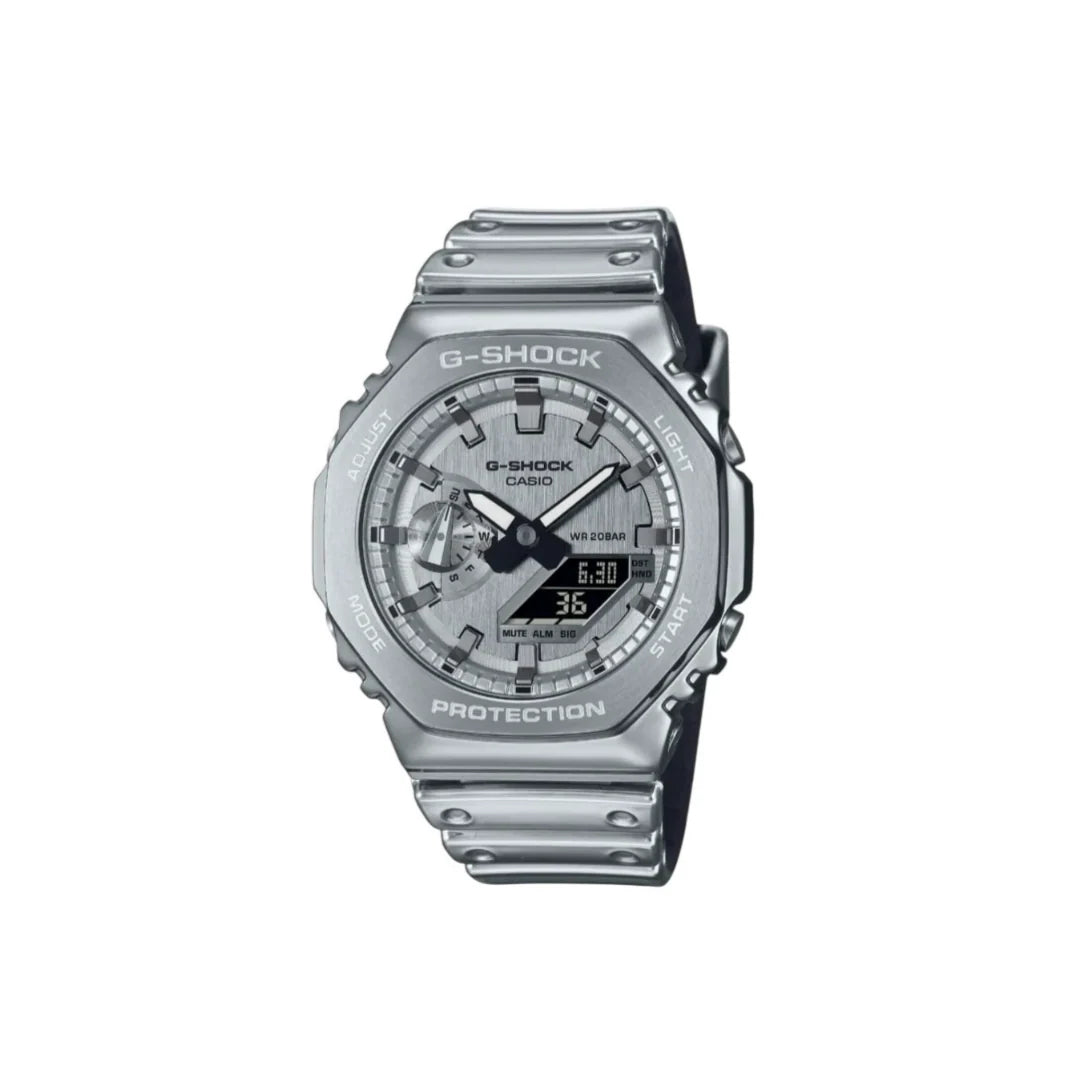 G Shockk GM 2100 full Silver Top premium