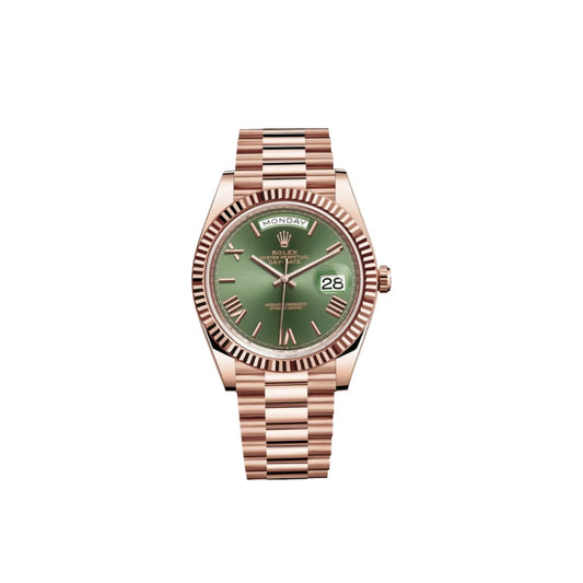 Rolexx Date Just Green Dial Top premium
