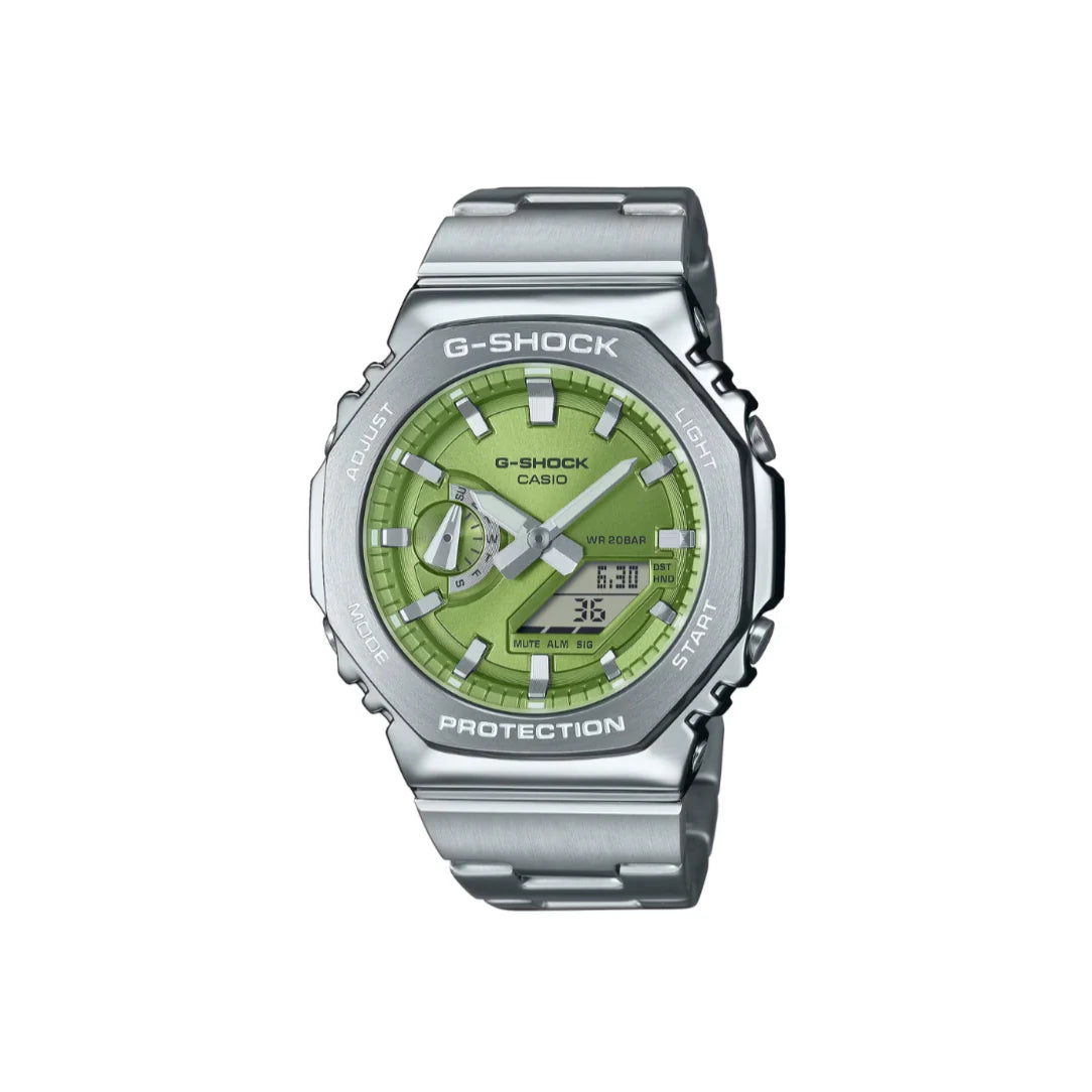 Casioo G-Shock gm 2110 Green Dial Top premium