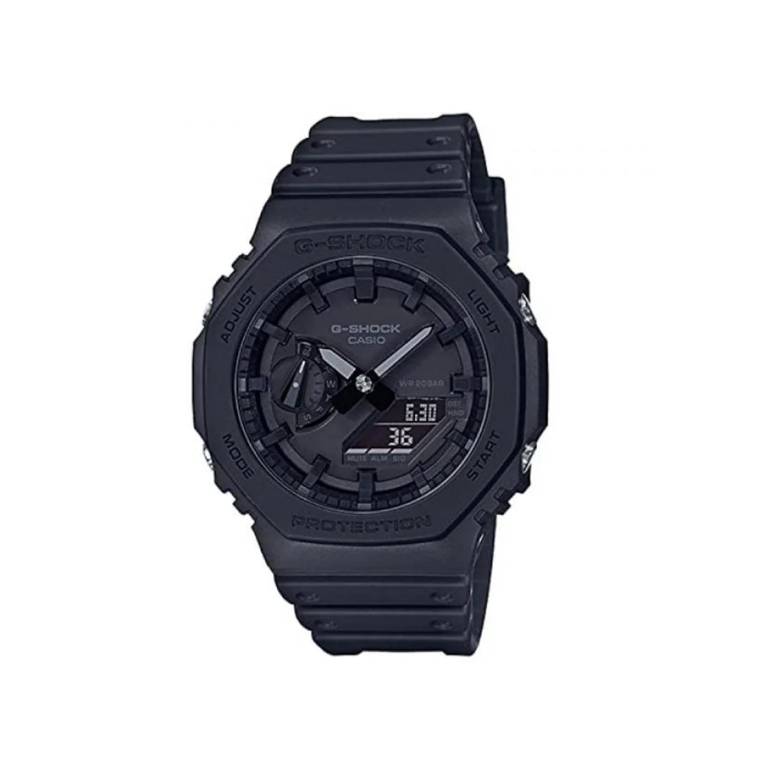 Casioo G-Shock ga 2100 Full Black Top premium