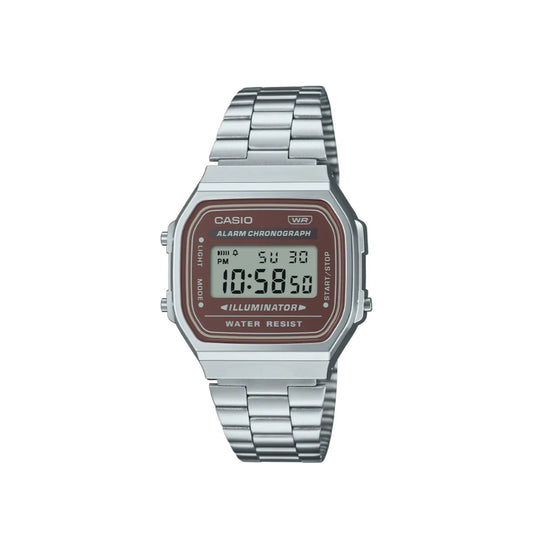 Casioo Vintage Brown & Silver