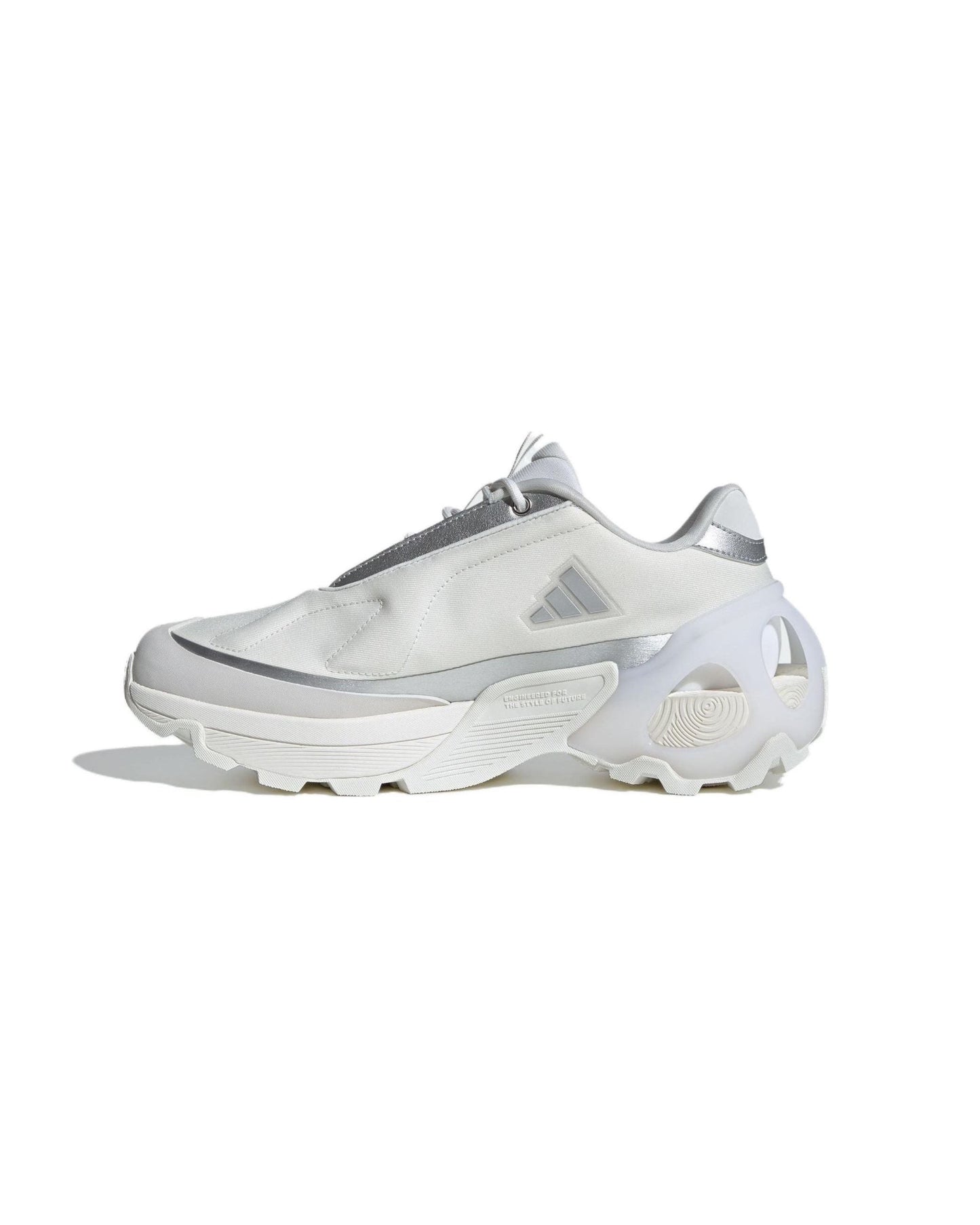 Adidas Wonder Runner in the 'White Silver'