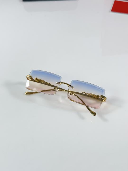 Cartierr 5151Gold Blue Pink