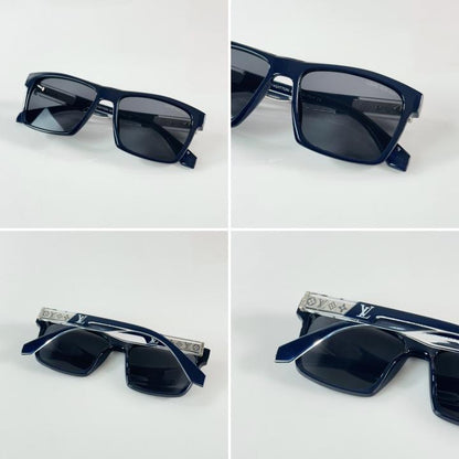 Louiss Vuitton 2191 Blue Black