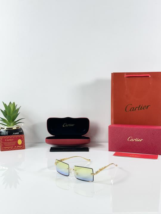 Cartierr 5151 Gold Green Blue
