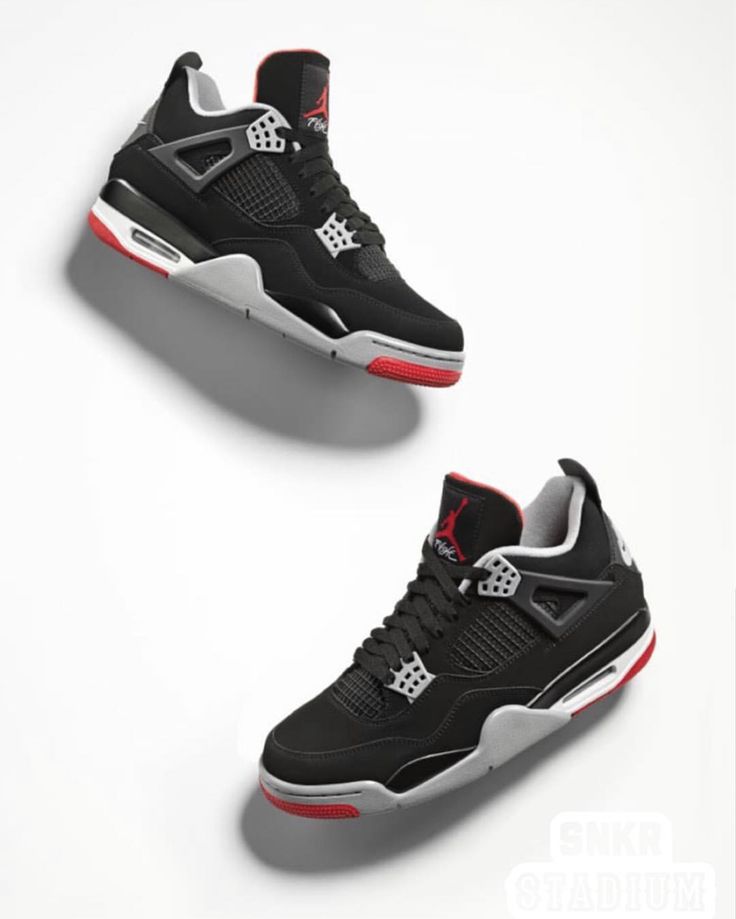 Jordan 4 Retro - Bred Reimagined UA QUALITY