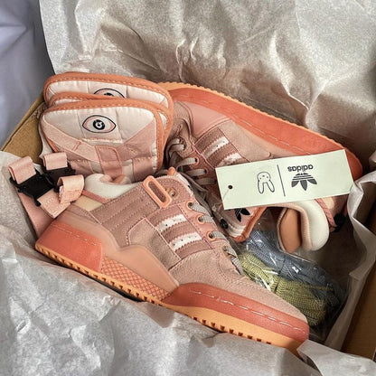 ADIDAS BAD BUNNY FORUM BUCKLE LOW EASTER PINK