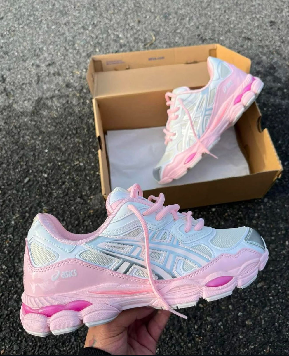 ASICS GEL NYC PINK X KICKI YANG ZHANG