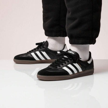 ADIDAS SAMBA BLACK/BROWN SOLE UA QUALITY