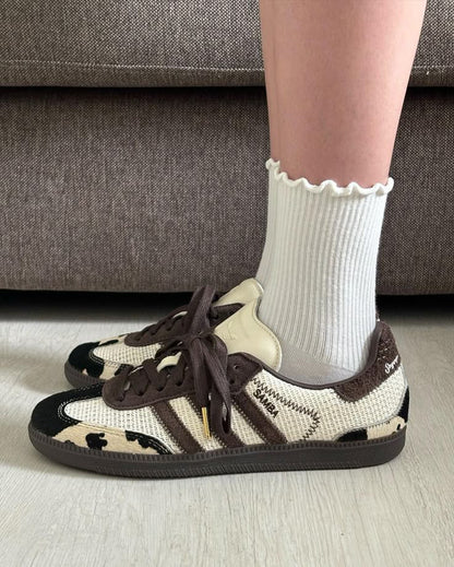 ADIDAS SAMBA X NOTITLE COW PRINT