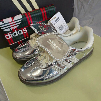 ADIDAS SAMBA X WALES BONNER SILVER