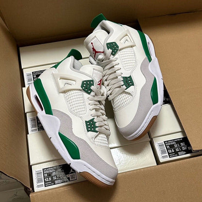 Nike Sb x Air Jordan Retro4 'Pine Green' (UA QUALITY)