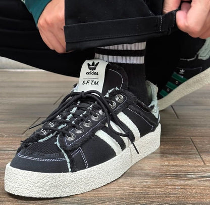 ADIDAS ORGINAL CAMPUS 80S X SONG FOR THE MUTE X 002 BLACK