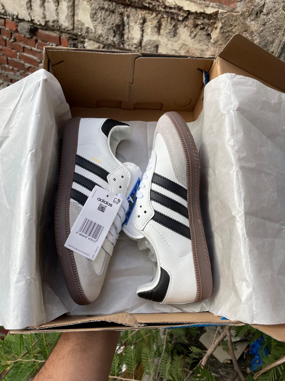 ADIDAS SAMBA OG CLOUD WHITE