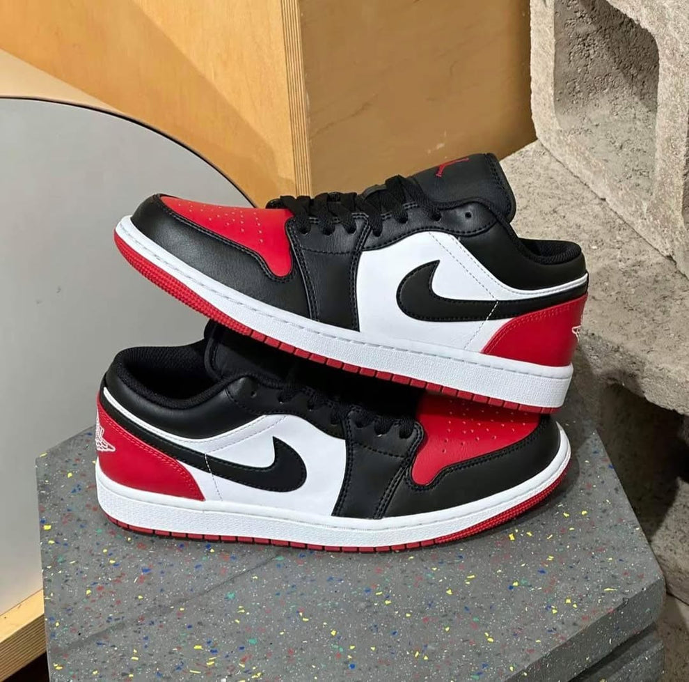 Nike Air Jordan Retro1 Low "Bred Toe" (UA QUALITY)