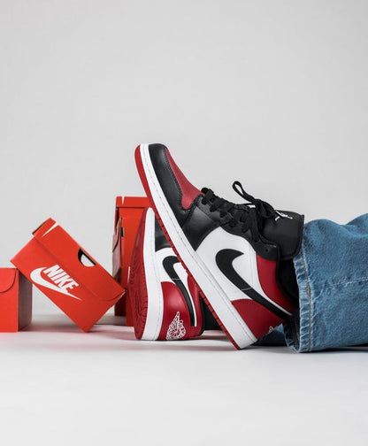 Nike Air Jordan Retro1 Low "Bred Toe" (UA QUALITY)