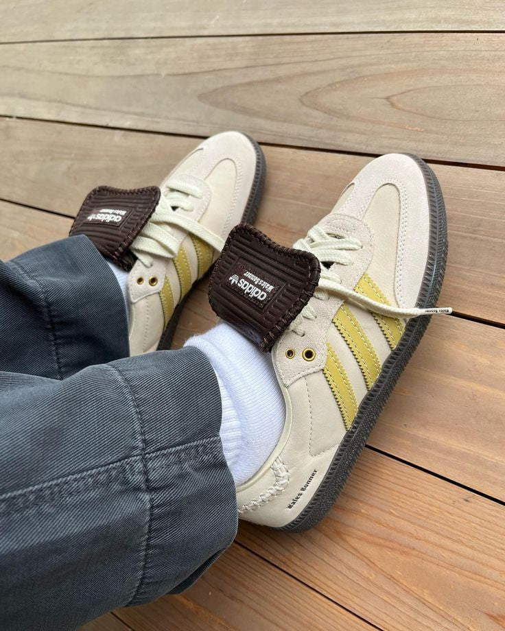 ADIDAS SAMBA WALES BONNER BEIGE ECRTIN BROWN