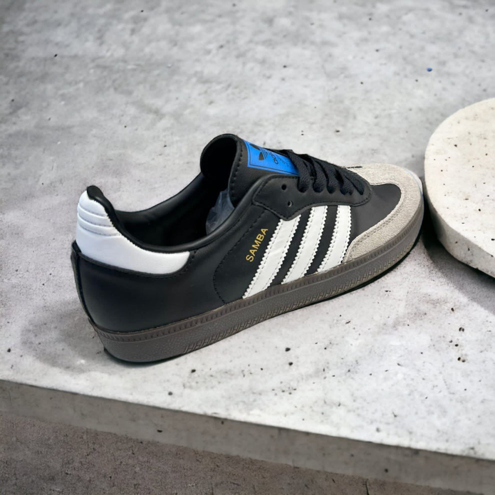 ADIDAS SAMBA BLACK WHITE GUM
