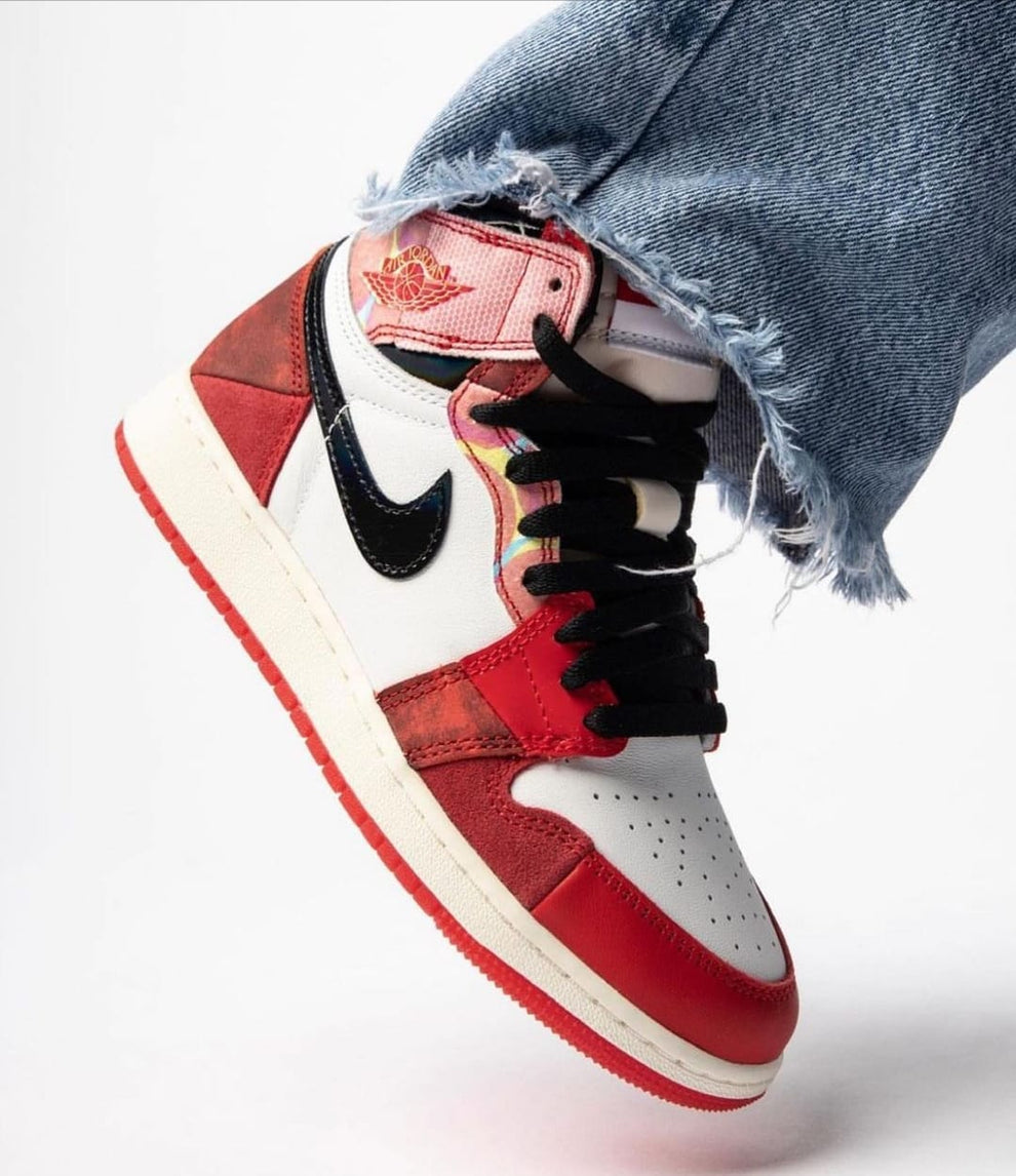 Nike Air Jordan Retro1 High x Spiderman Across The Spiderverse (UA QUALITY)