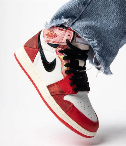 Nike Air Jordan Retro1 High x Spiderman Across The Spiderverse (UA QUALITY)
