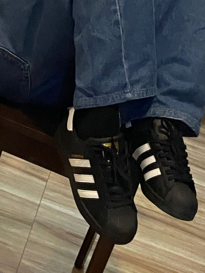 ADIDAS SUPERSTAR BLACK