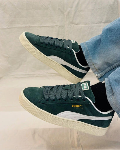 PUMA CLASSIC SUEDE XL DARK GREEN