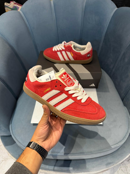ADIDAS ORIGINALS SAMBA 'BETTER SCARLET OFFWHITE
