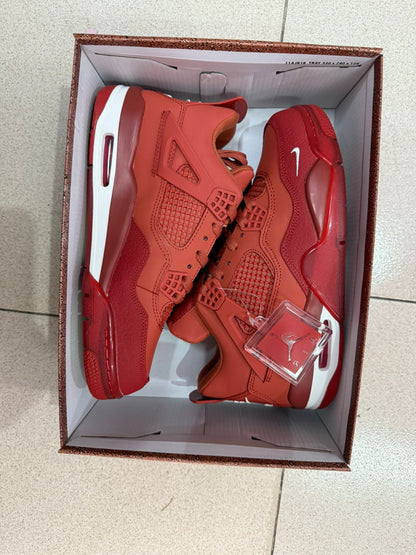 Nigel Sylvester x Air Jordan Retro4 Sp "Brick By Brick" (UA QUALITY)