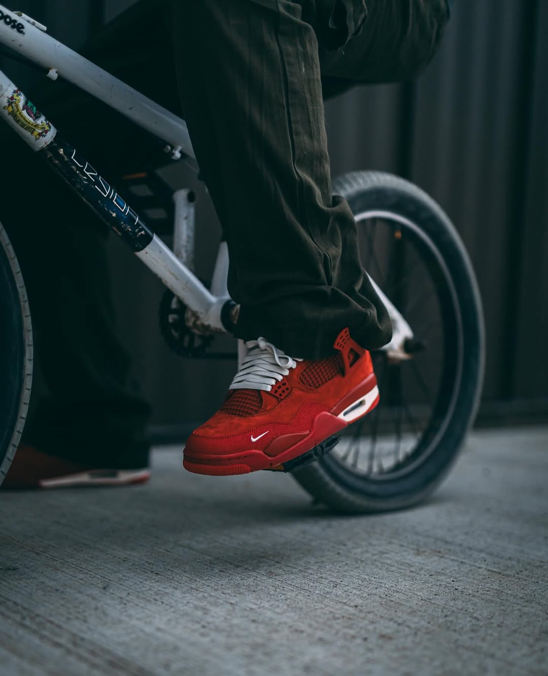 Nigel Sylvester x Air Jordan Retro4 Sp "Brick By Brick" (UA QUALITY)