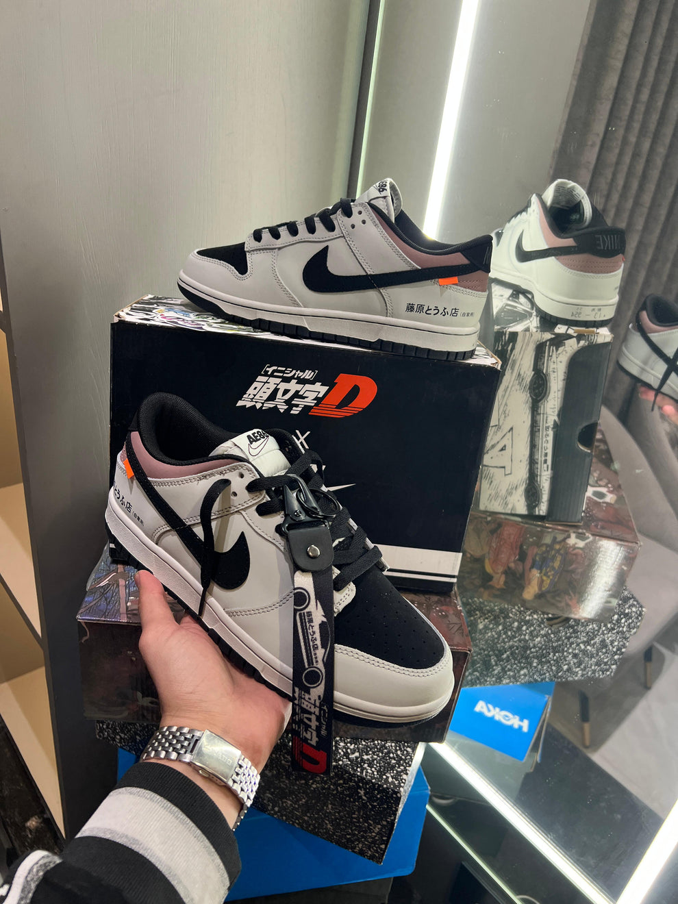 No Brainer x Nike Sb Dunk Low Ae86 "Initial D" (UA QUALITY)