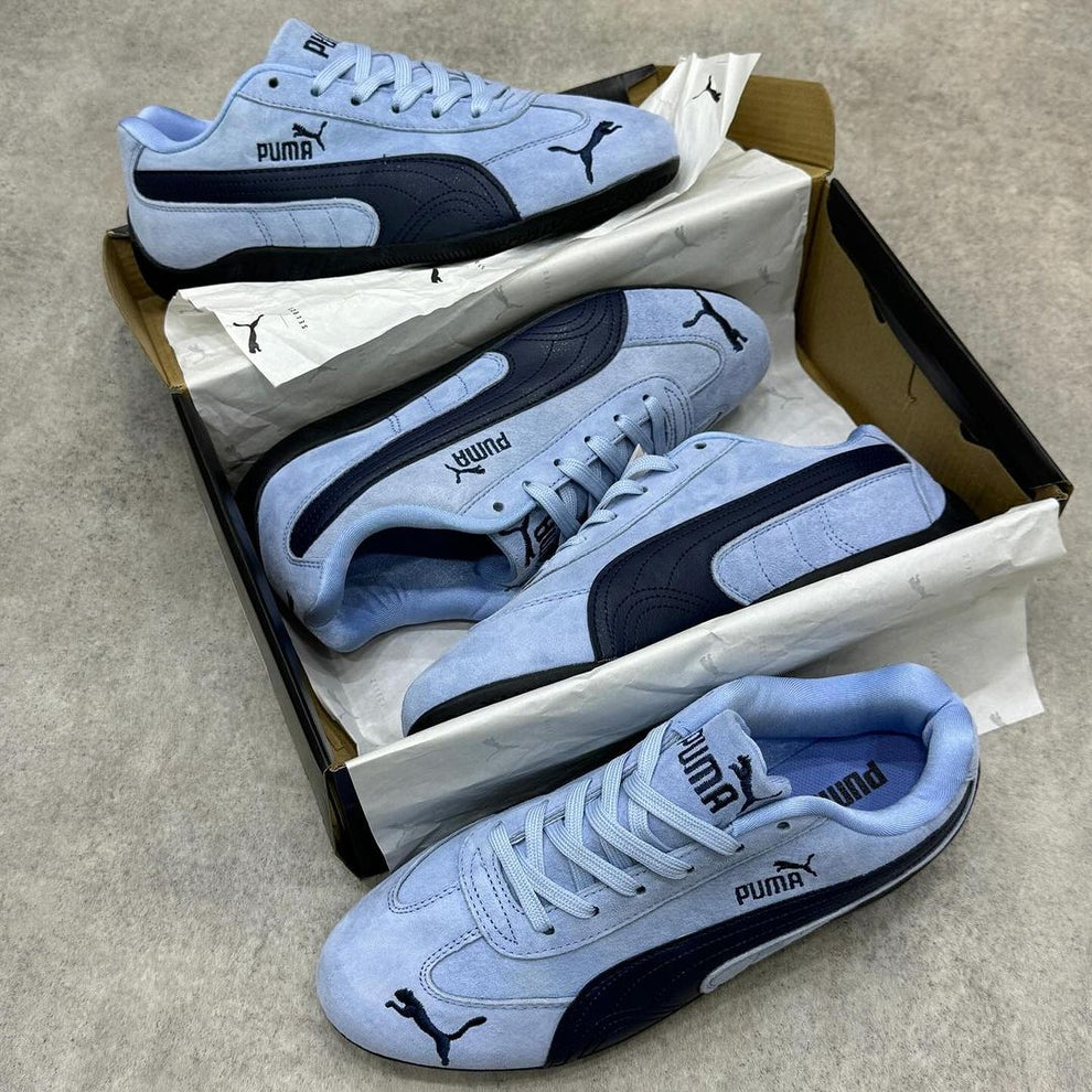 PUMA SPEED CAT ARCHIVE TEAM LIGHT BLUE CLUB NAVY