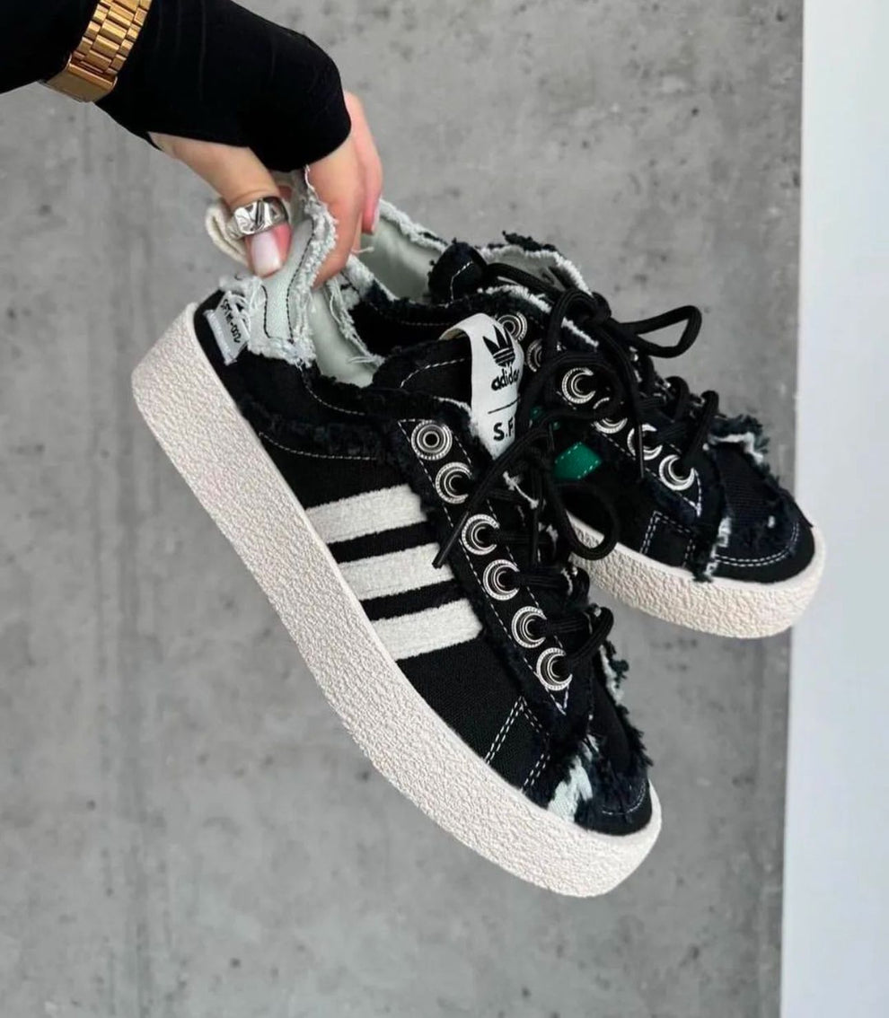 ADIDAS ORGINAL CAMPUS 80S X SONG FOR THE MUTE X 002 BLACK