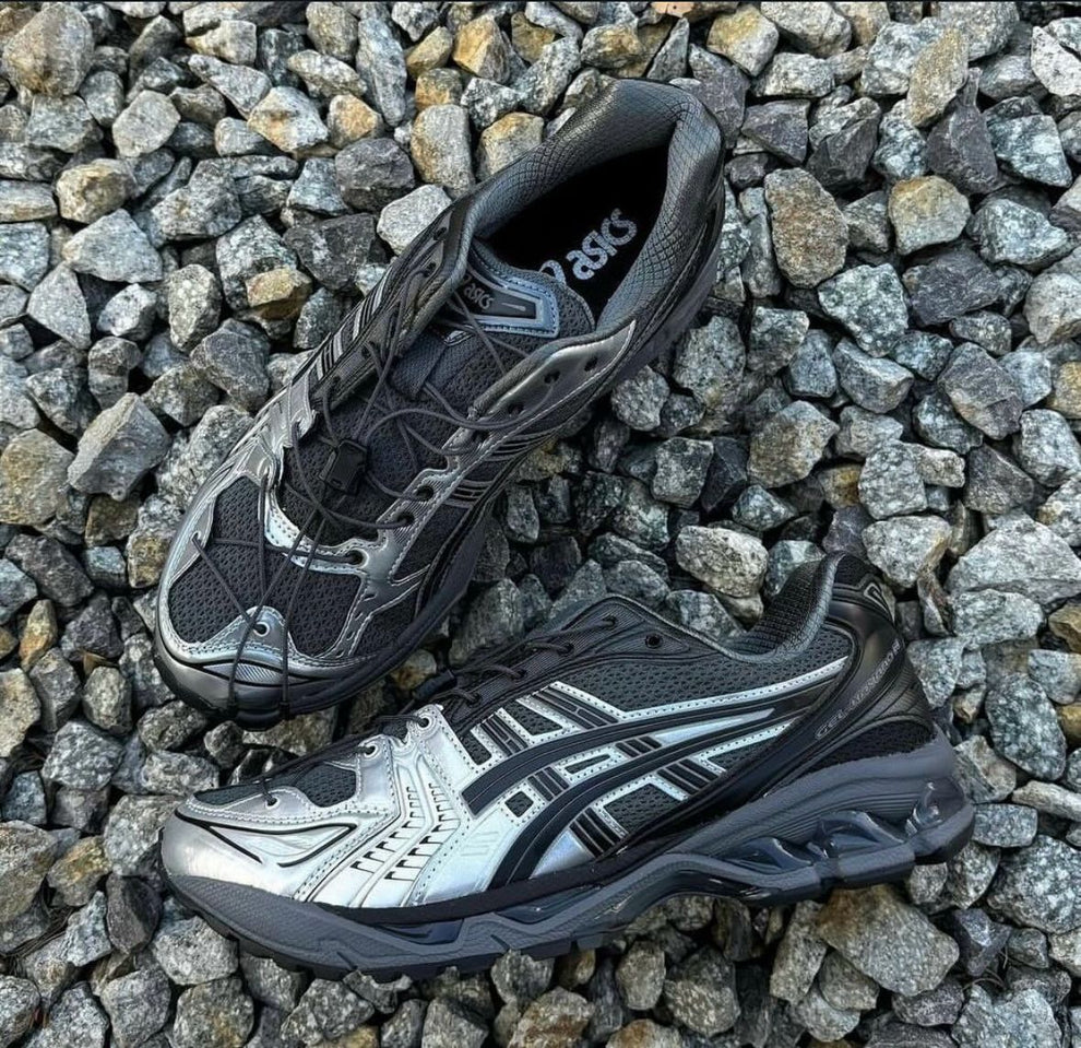 ASICS GEL KAYANO 14 X UNAFFECTED BLACK SILVER