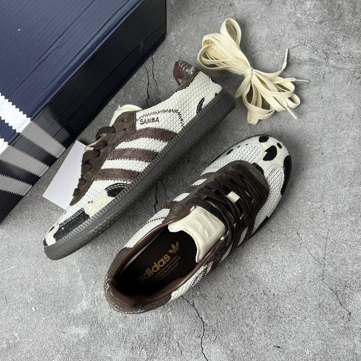 ADIDAS SAMBA X NOTITLE COW PRINT