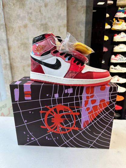 Nike Air Jordan Retro1 High x Spiderman Across The Spiderverse (UA QUALITY)