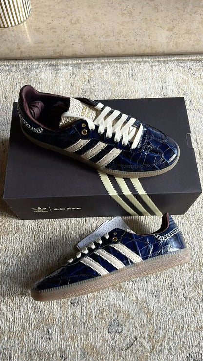 ADIDAS SAMBA X WALES BONNER CROC COLLIGIATE NAVY