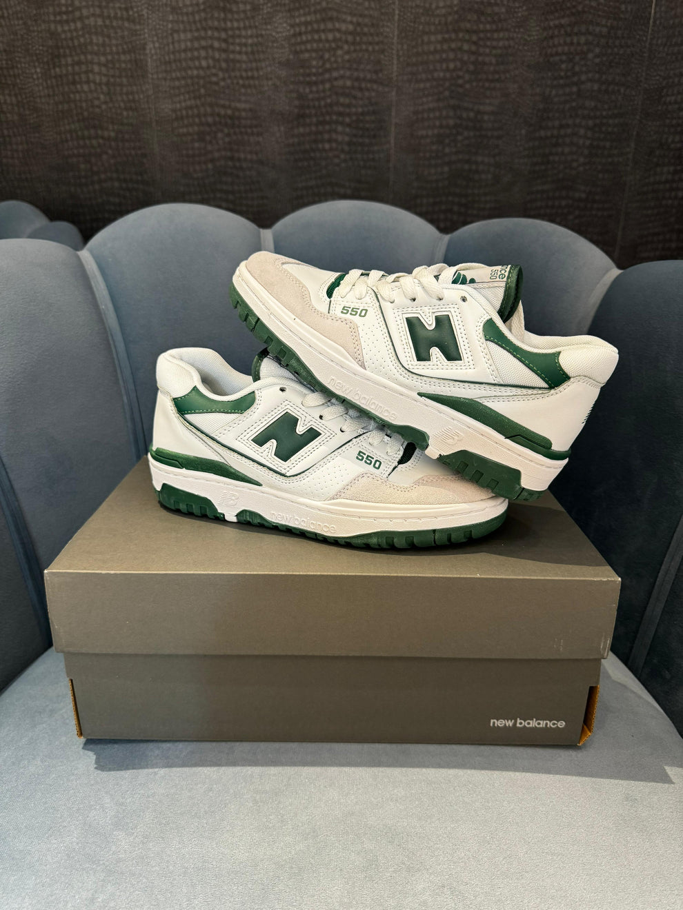 NEW BALANCE 550 GREEN/WHITE