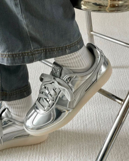 PUMA PALERMO x HAJIME SORAYAMA SILVER COOL LIGHT GRAY