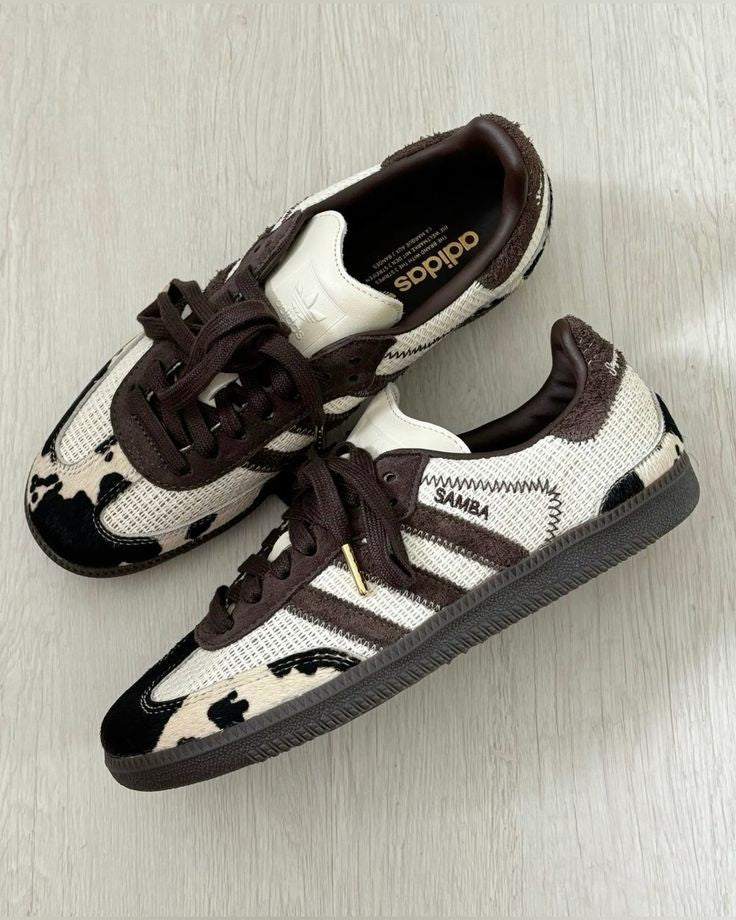 ADIDAS SAMBA X NOTITLE COW PRINT