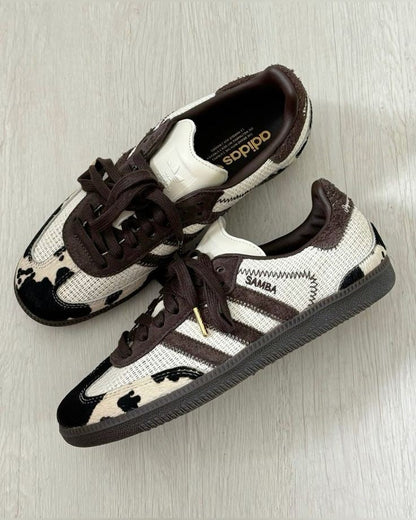 ADIDAS SAMBA X NOTITLE COW PRINT