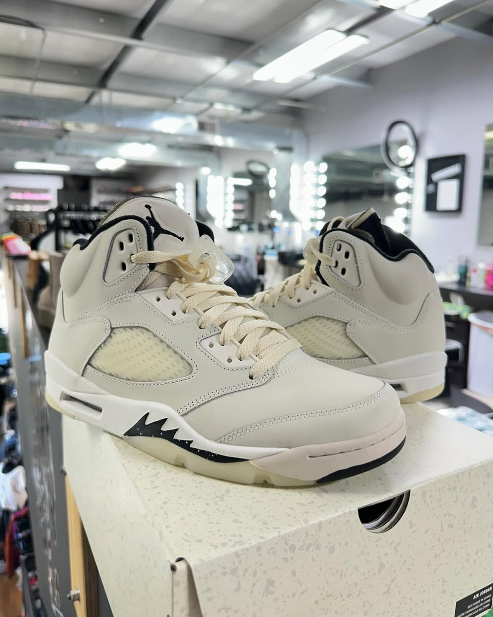 Nike Air Jordan Retro5 "Sail"